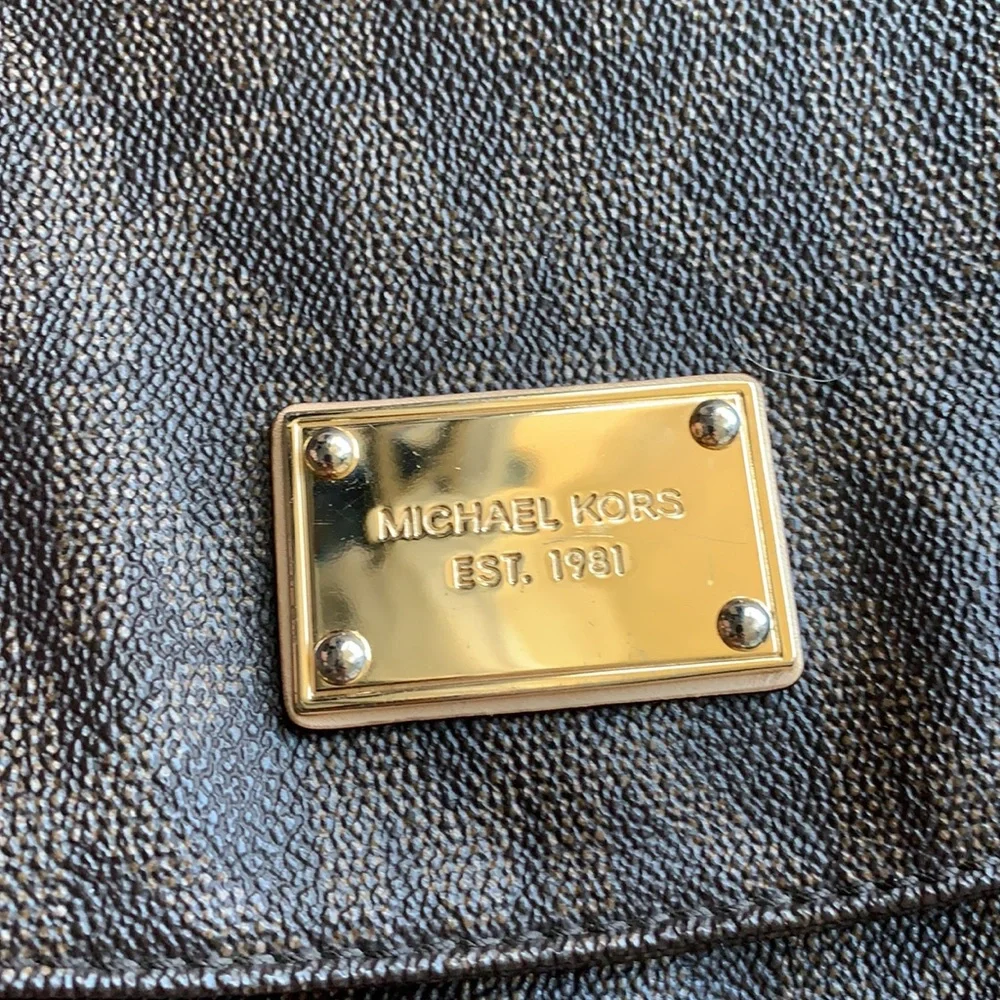 Michael Kors | brown MK Satchel Crossbody Bag - Picture 10 of 16